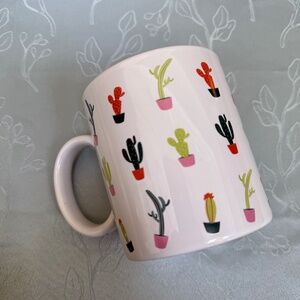 New! Cactus lovers mug and decorative cactus hanging